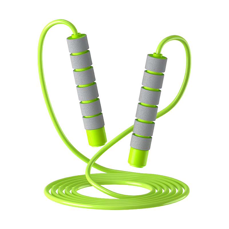 TS-1 Cuerda de PVC con mango de esponja para niños