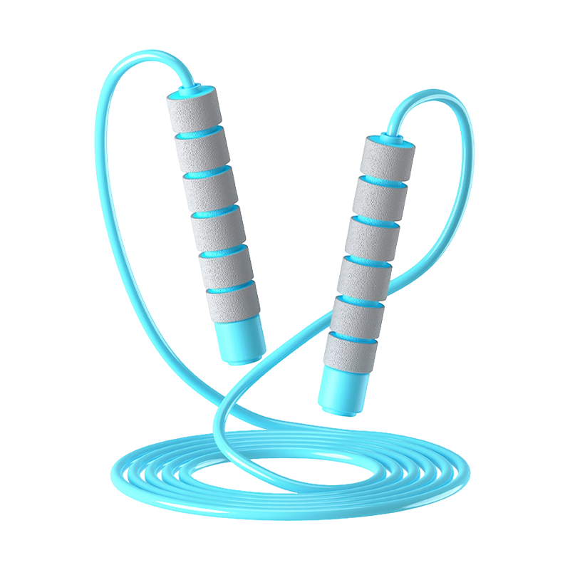 TS-1 Cuerda de PVC con mango de esponja para niños