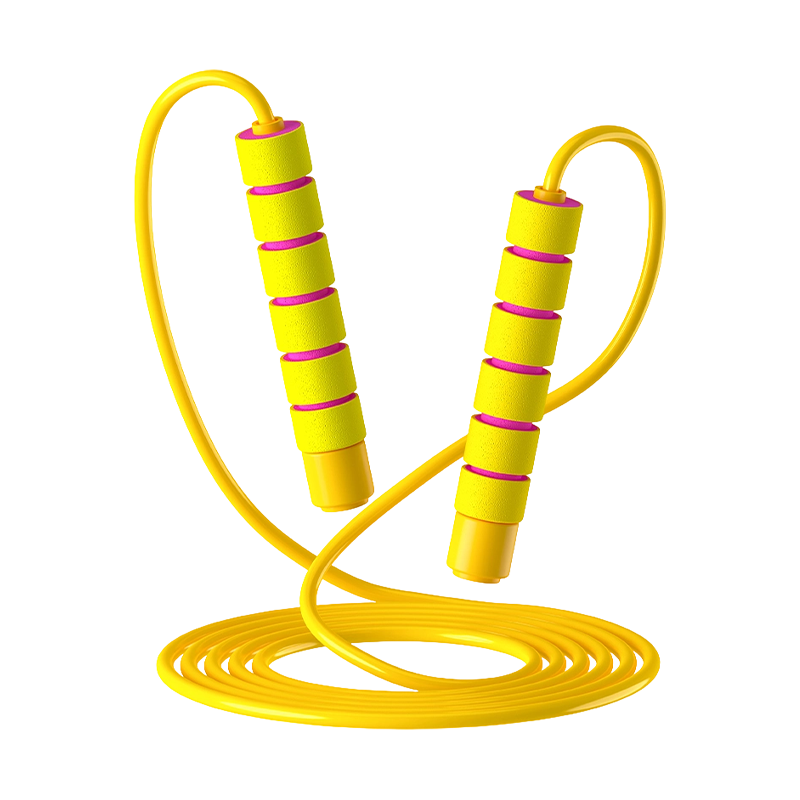 TS-1 Cuerda de PVC con mango de esponja para niños