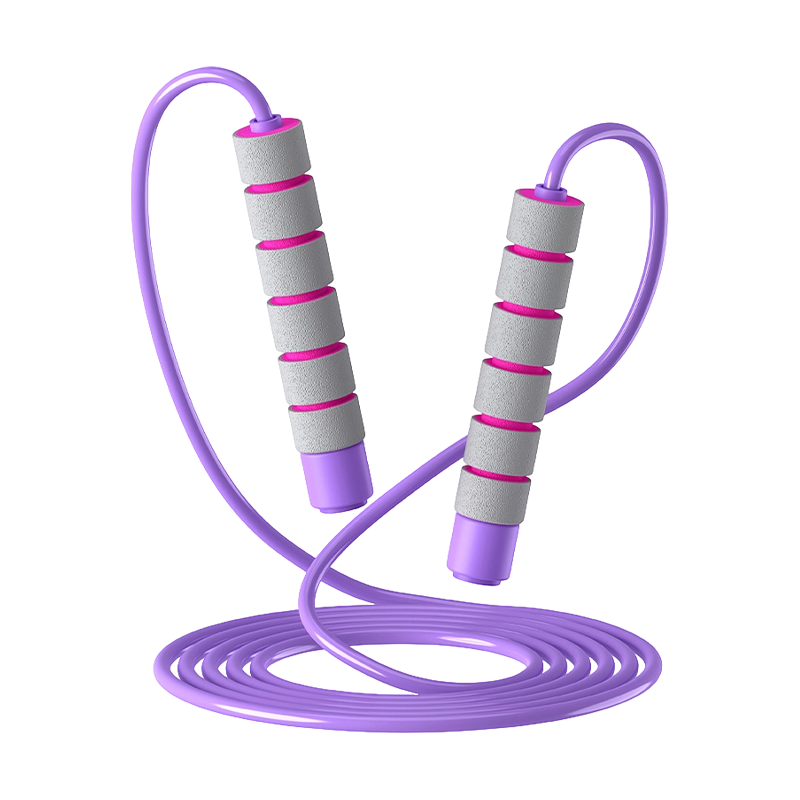 TS-1 Cuerda de PVC con mango de esponja para niños