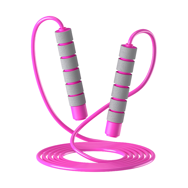 TS-1 Cuerda de PVC con mango de esponja para niños