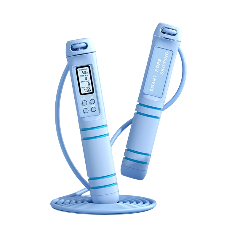 TS-45 Cuerda de salto con conteo electrónico con mango ABS/espuma