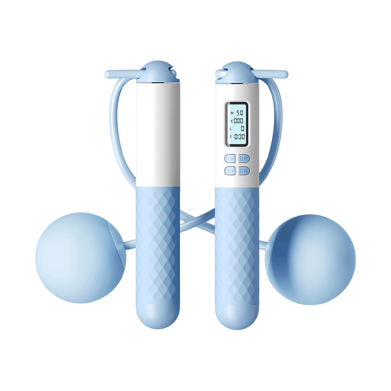 TS-7 Cuerda de salto con conteo electrónico con mango ABS