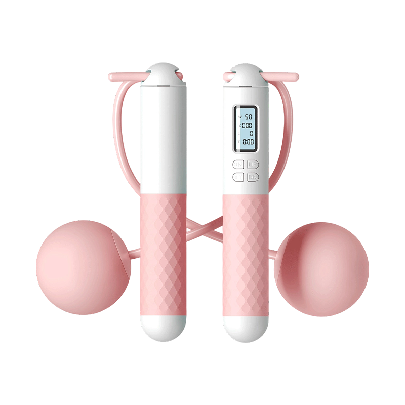 TS-7 Cuerda de salto con conteo electrónico con mango ABS