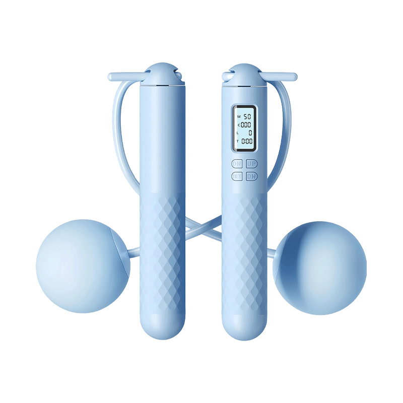 TS-7 Cuerda de salto con conteo electrónico con mango ABS