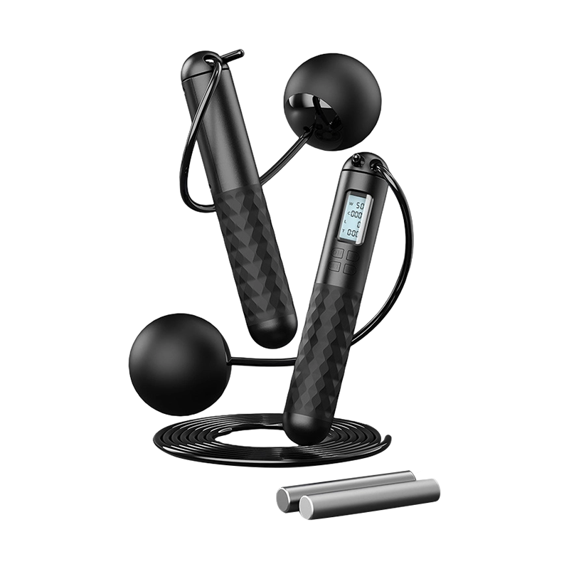 TS-7 Cuerda de salto con conteo electrónico con mango ABS TS-7 Cuerda de salto con conteo electrónico con mango ABS