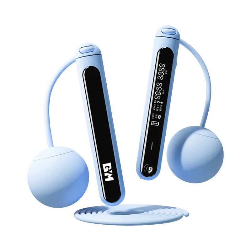 TS-95  Cuerda de alambre de 5 mm x 2,8 m, cuerda de salto de conteo inteligente