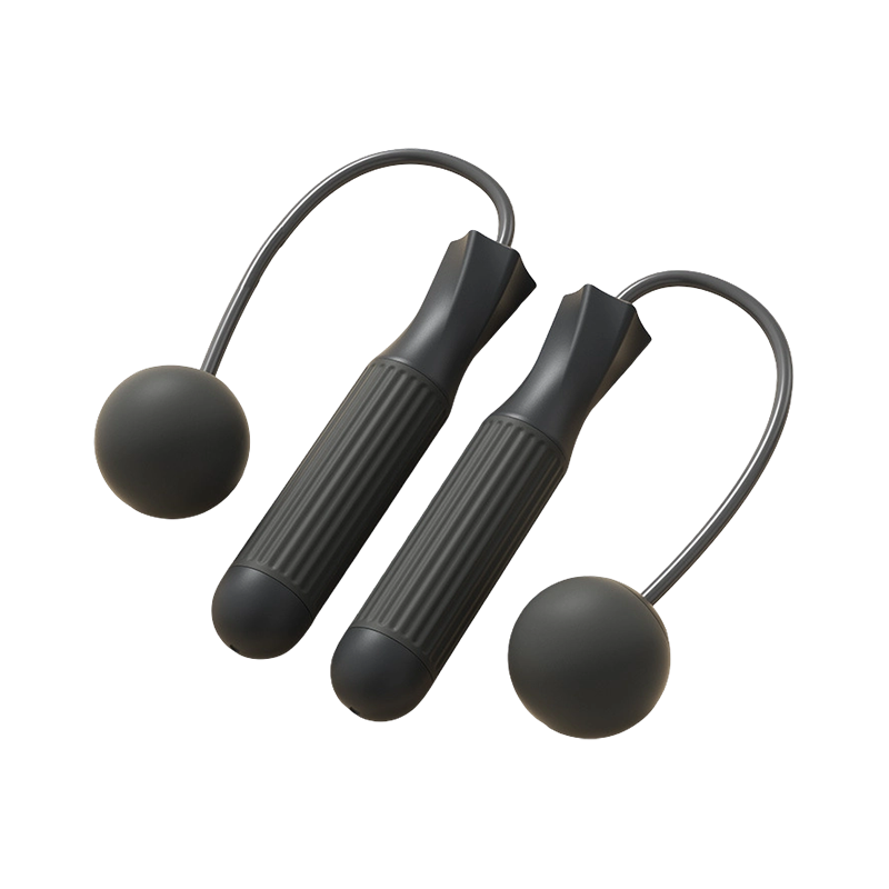 TS-106 Cuerda para saltar con mango de goma con peso para niñas