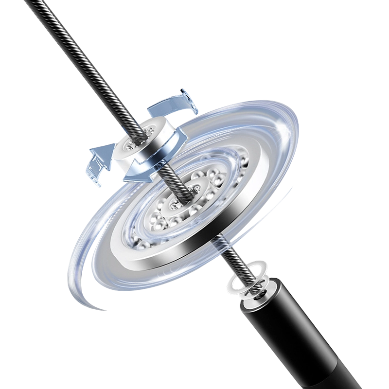 TS-112 Cuerda de salto de carreras con mango de aluminio de 15 mm de diámetro TS-112 Cuerda de salto de carreras con mango de aluminio de 15 mm de diámetro