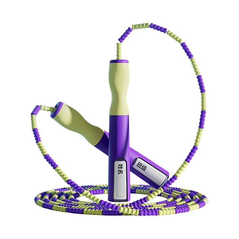 TS-40 Saltar cuerda de bambú con mango PP